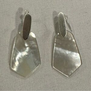 Kendra Scott - Earrings - Silver - Great Condition!